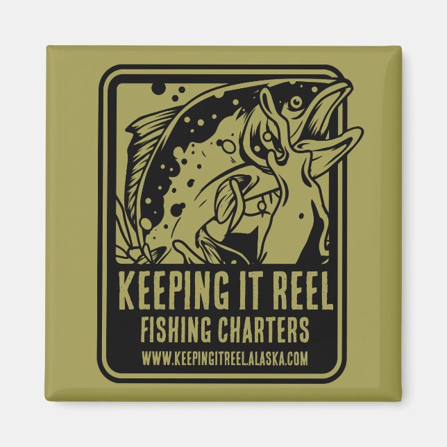 Imán Cartas De Pesca Y Accesorios De Club (Frente)