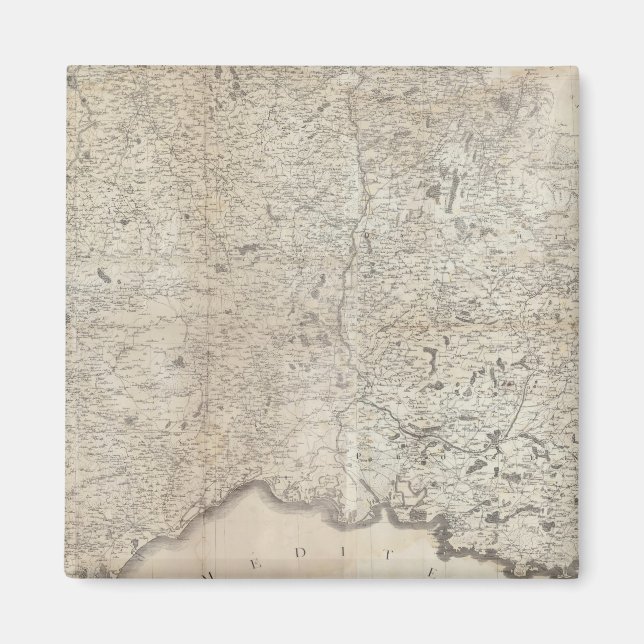Imán Carte de la France SE (Frente)