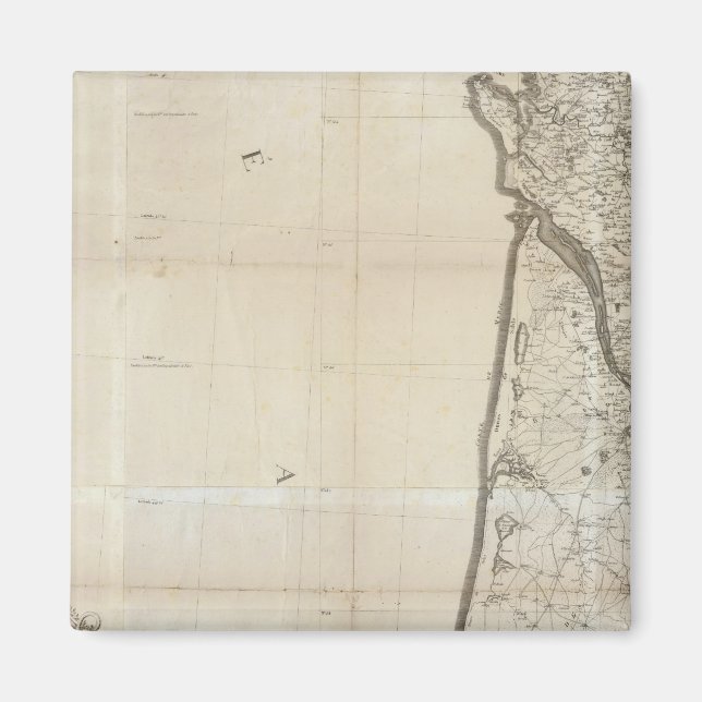 Imán Carte de la France SO (Frente)