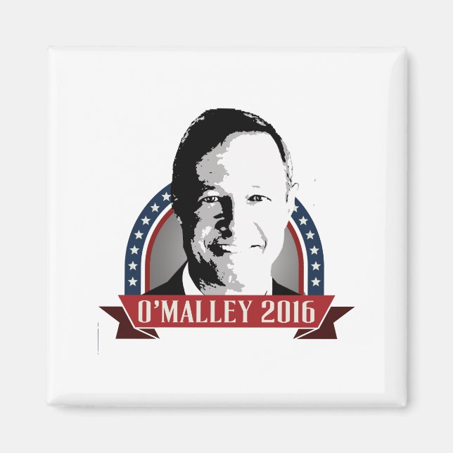 Imán Cartel de la campaña O'Malley 2016 (Frente)