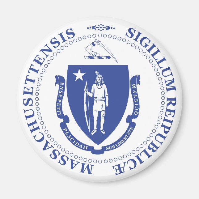 Imán Cartel de Massachusetts (Frente)
