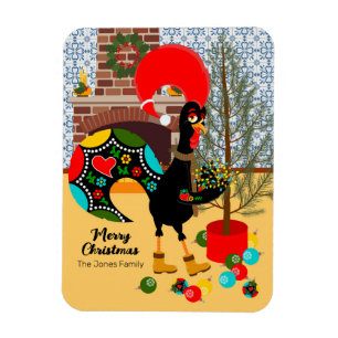 Imán Cartel de Navidades y luces portuguesas