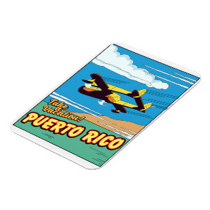 Imán Cartel de viaje a Puerto Rico