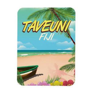 Imán Cartel de viaje a Taveuni Fiji