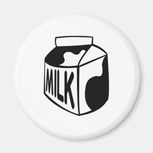 Imán Cartón de la leche