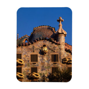Imán Casa Batiló, Arquitectura de Gaudí, Barcelona,