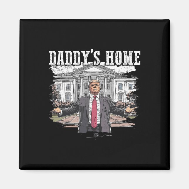 Imán Casa Blanca de Trump 2024 (Frente)
