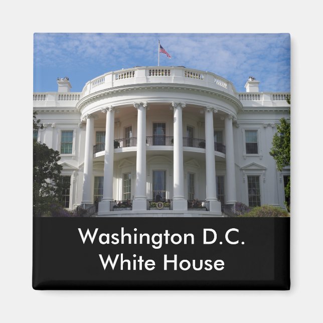 Imán Casa Blanca Washington D.C. (Frente)