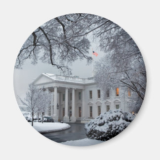 Imán Casa Blanca Winter Wonderland