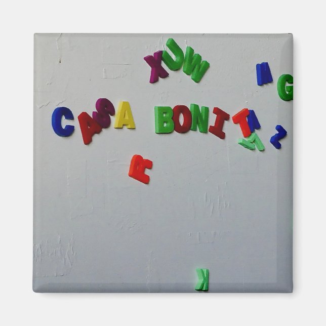 Imán casa bonita magnet (Frente)