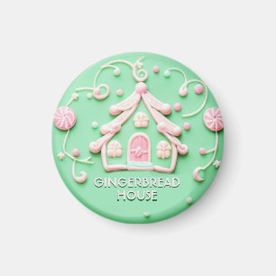 Imán Casa Candy/Pnk Gingerbread