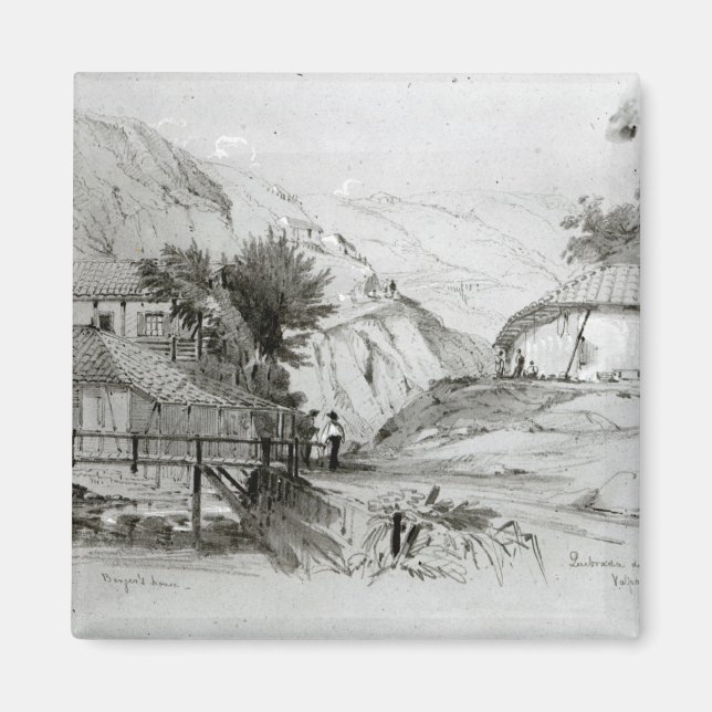 Imán Casa de Berger, Valparaíso, 1834 (Frente)