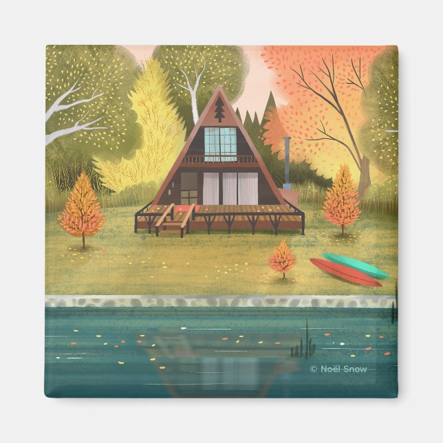 Imán Casa de cabinas de marco A (Frente)