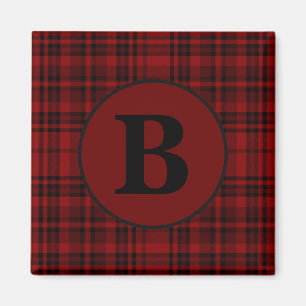 IMÁN CASA DE CAMPO CUADROS ROJOS A CUADROS GINGHAM