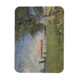 Imán Casa de campo en un campo de tiro en llano por Vin