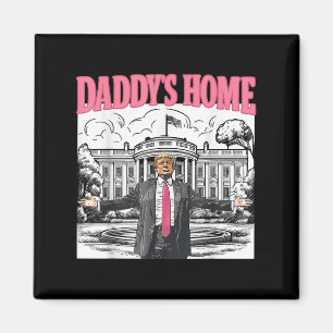 Imán Casa de Daddys Casa Blanca 2025 Presidente Trump _