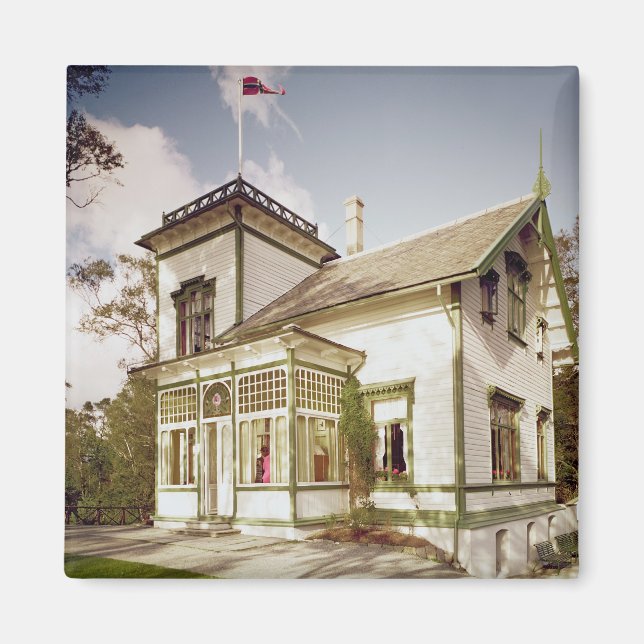 Imán Casa de Edvard Grieg (Frente)