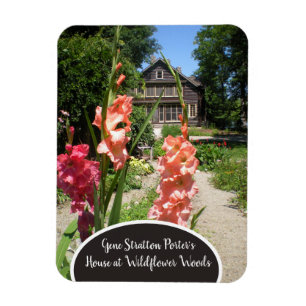 Imán Casa de Gene Stratton Porter en Wildflower Woods
