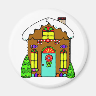 Imán Casa de Gingerbread