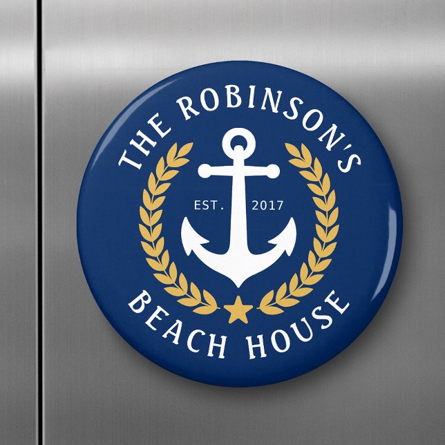 Imán Casa de la familia Anchor de la Marina de Oro (Subido por el creador)