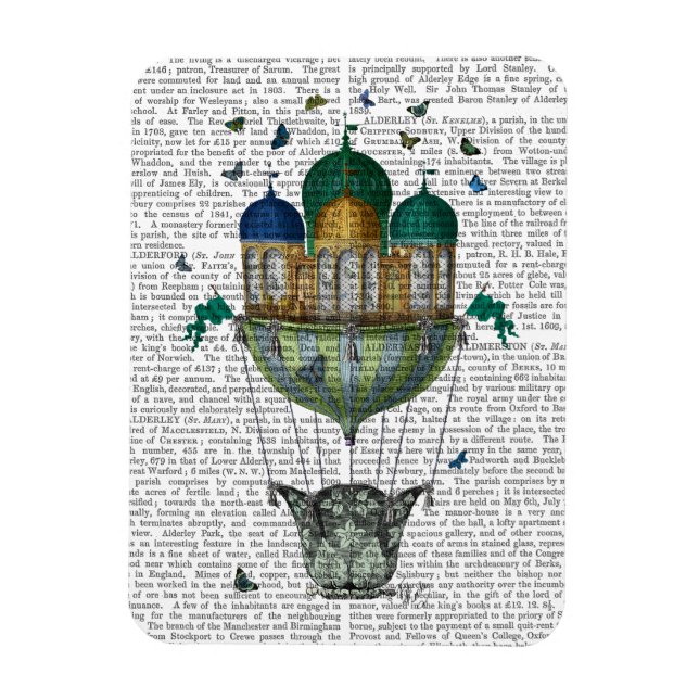 Imán Casa de mariposas (Vertical)