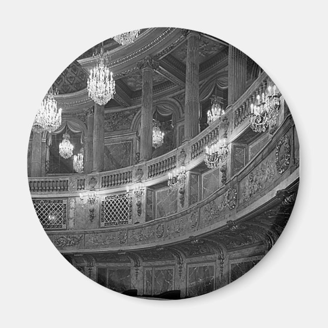 Imán Casa de ópera del palacio Versailles (Frente)