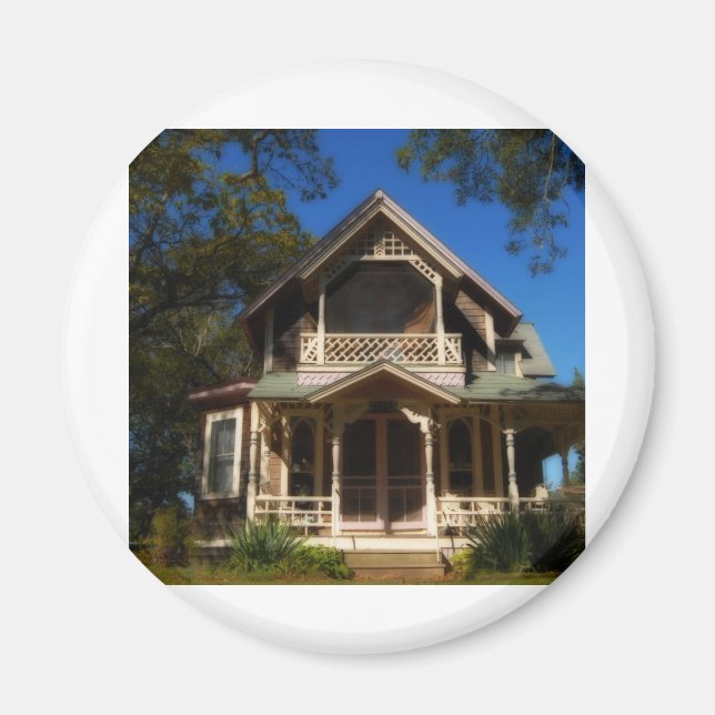 Imán Casa de pan de jengibre 16 (Frente)