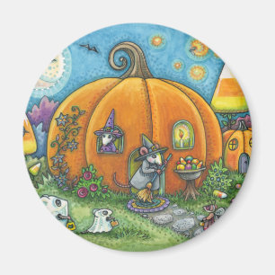IMÁN CASA DE RATÓN, TRUCO O TRATAMIENTOS HALLOWEEN MAGN