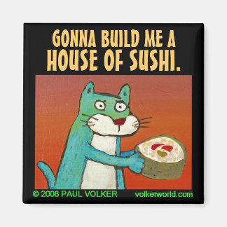 IMÁN CASA DE SUSHI. $3.00