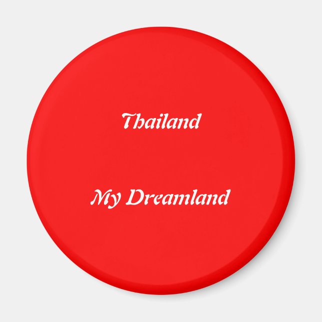 Imán Casa de Tailandia (Frente)