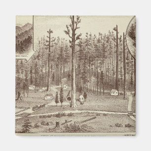 Imán Casa de verano, residencia Lewis