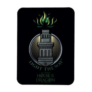 Imán CASA DEL DRAGÓN House Hightower Sigil