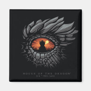 Imán CASA DEL DRAGÓN   Trono de hierro ocular de Dragon