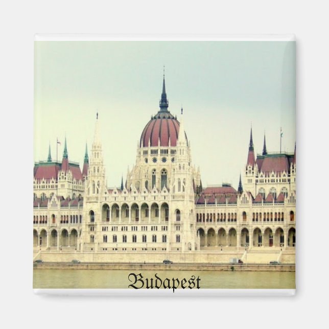 Imán Casa del Parlamento, Budapest (Frente)