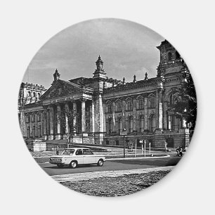 Imán Casa del parlamento del Reichstag de Berlín vintag