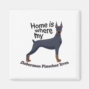 Imán Casa Doberman