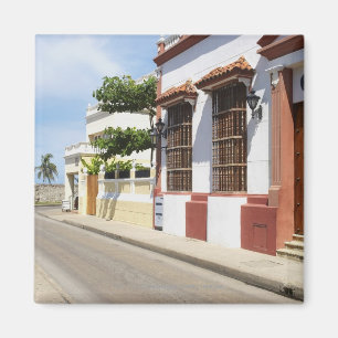Imán Casa en el borde de la carretera