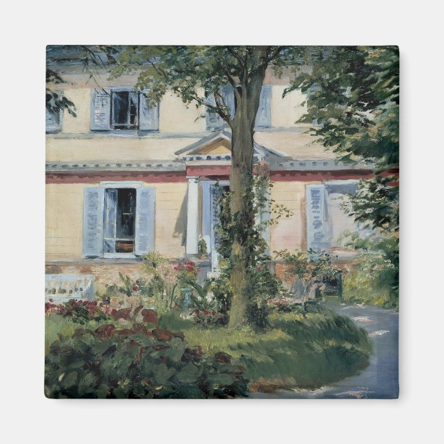 Imán Casa en Rueil por Edouard Manet (Frente)