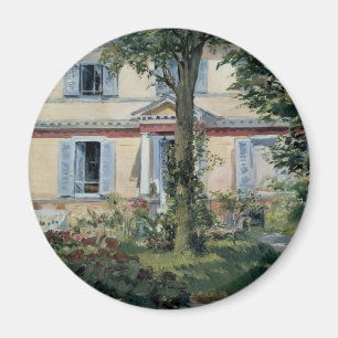 Imán Casa en Rueil por Edouard Manet, Bella Artes de la