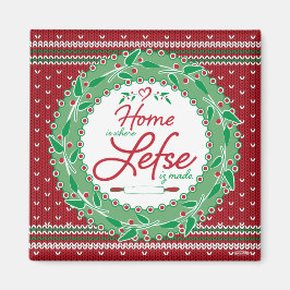 Imán ¡Casa es donde se hace Lefse!