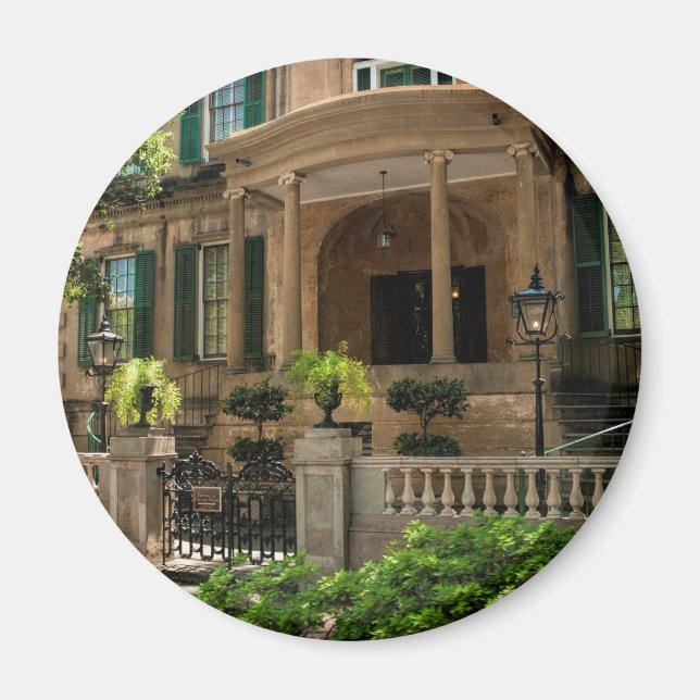 Imán Casa histórica victoriana de Savannah Georgia 2 (Frente)
