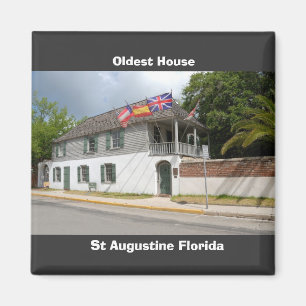Imán Casa más antigua, St Augustine Florida