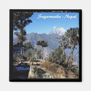Imán Casa nepalí, Everest trek, Himalayas - Nepal