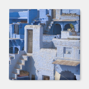 Imán Casa pintada de azul tradicional, Jodphur