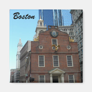 Imán Casa vieja del estado, Boston