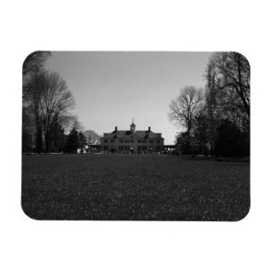 Imán Casa vintage de George Washington en Mount Vernon,