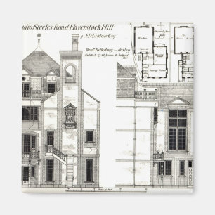 Imán Casa y estudio, el camino de Steele, Haverstock