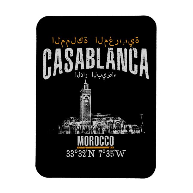 Imán Casablanca (Vertical)