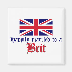 Imán Casado feliz con un británico