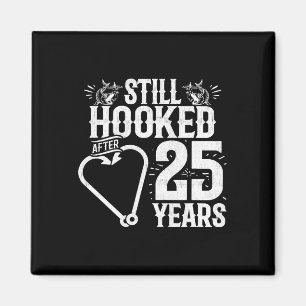 Imán Casados 25 Años - Pareja de Pescadores - Bodas de 